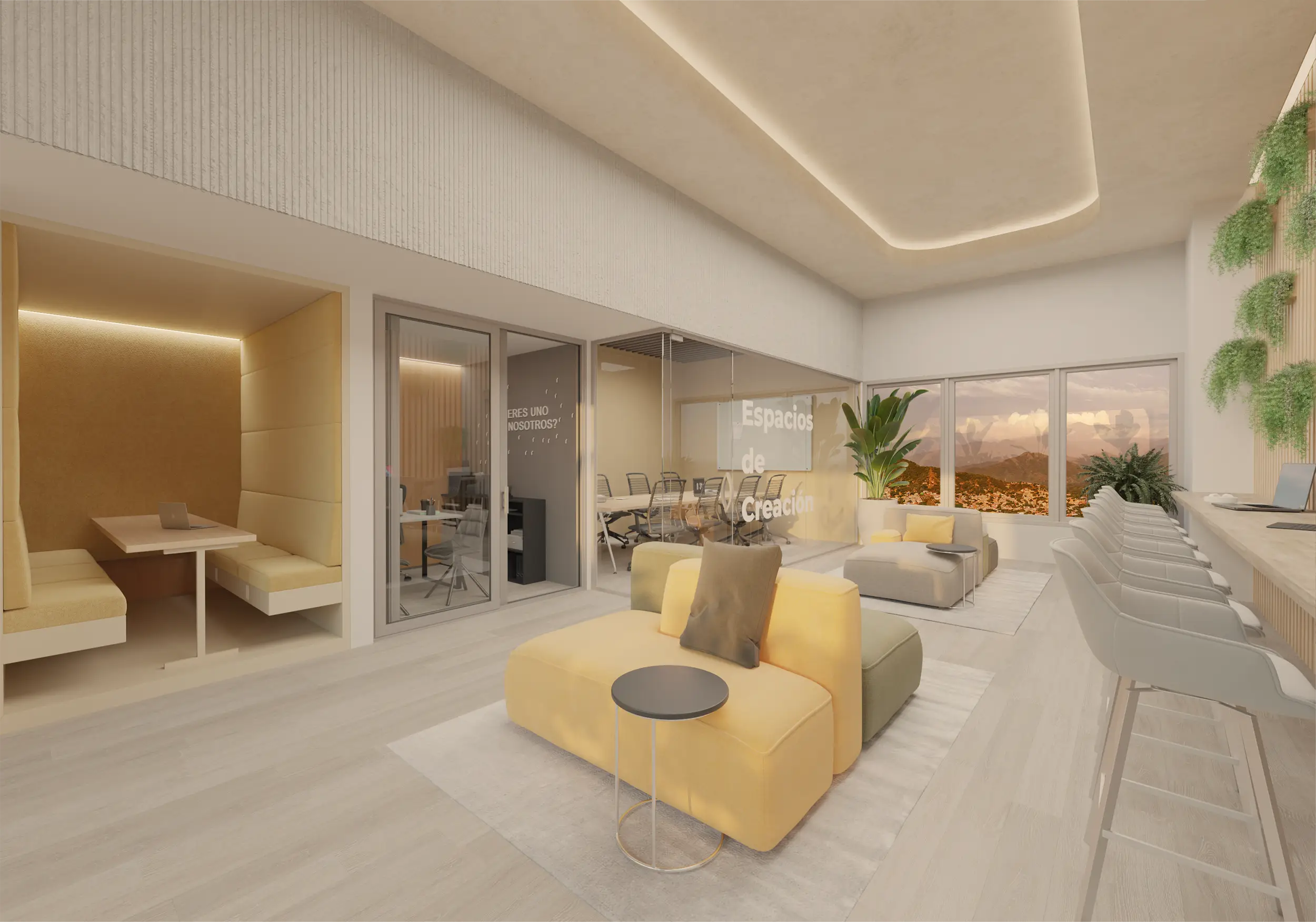 Coworking – zona de trabajo